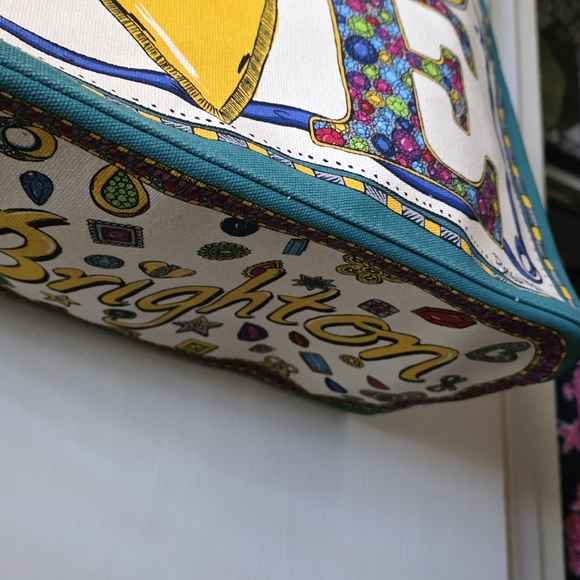 Brighton Charmed Love Canvas Tote NWT - Picture 3 of 10